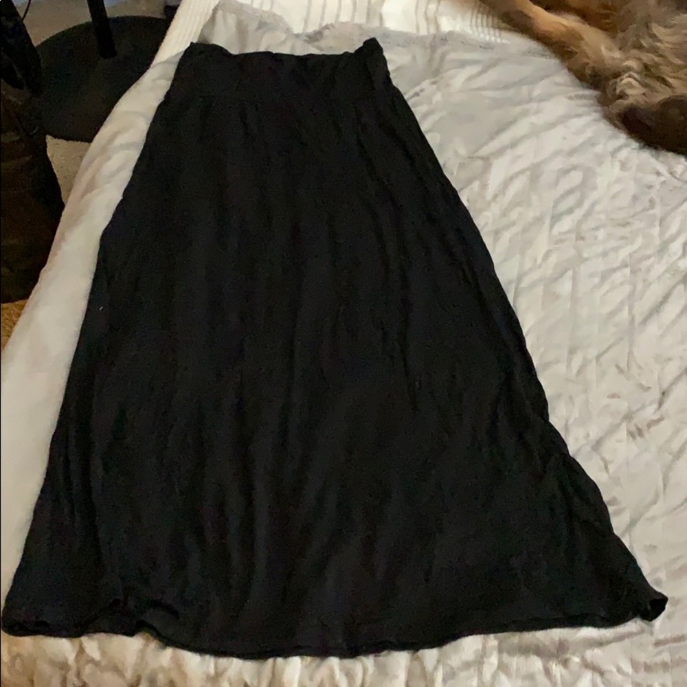 Black Maxi Skirt